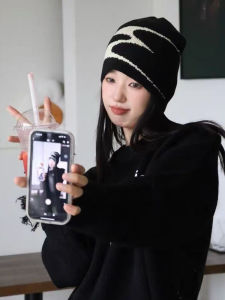 BILLI ZILLY | Mũ len dệt kim thời trang mùa thu đông cho nam và nữ Mũ len ấm áp có thể điều chỉnh Mũ trùm đầu đa năng che lạnh