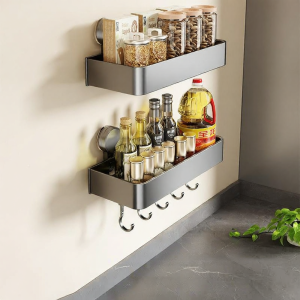 DIHUANTUO | Suction Kitchen Knife Rack Multifunction Wall Mount