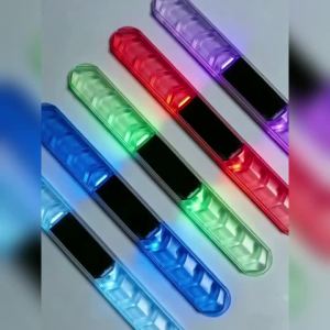 SEAMETAL | SEAMETAL Car Door Anti-Collision Light Universal Solar Charge Car Door Warning Lamp Auto Tail Decoration Strip Guard Light Strip