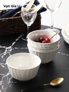 WANJIALI | Elegant Home Multifunctional Ceramic Bowl Set