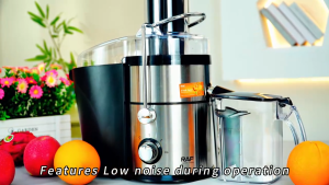 Commercial Wide Mouth Juicer Pulp Separation Stainless Steel Electric Fruit Juice Extractor Home Use