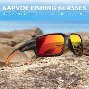 Kapvoe | Kapvoe High Quality Polarized Fishing Sports Sunglasses for Men Women Ultra Lightweight Cycling Driving Golf Glasses UV400