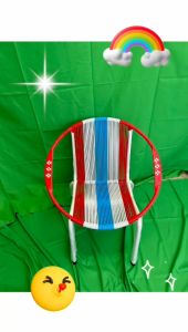 [TheGoodFurniture] 休闲凉椅 贝壳椅 Shell Chair. Relax chair. PVC String chair. Relax arm chair. Airy and springy chair.