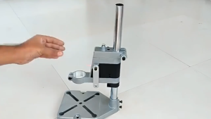 Alat Dudukan Mesin Bor Listrik 10mm 13mm Stand Bor Drill Dudukan Bor Tangan Aluminium Base
