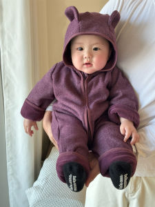 Baby Warmth Onesie Hat Attached