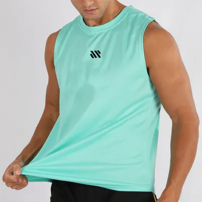 2025 Summer Mens Sleeveless Fitness Vest New Running Gym Sportswear Printed Mens Clothing for Fitness And Running