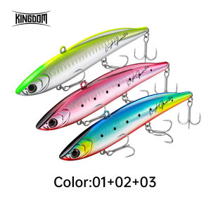 Kingdom | Kingdom 3pcs Basstaor Sinking Fishing Lure 115mm 29.6g Vibration Lipless Crankbait Sinking Artificial Bait Hard Wobbers