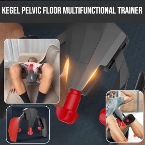 Kegel Pelvic Floor Multifunctional Trainer Pc Muscle Leg Exerciser Strength Adjustable Thigh Exerciser Leg Slimming Exercise Equipment