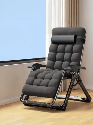 maitian | Foldable Recliner Chair 2026 New Model Office Home Balcony Elderly Leisure Backrest Sofa Bed Portable Adjustable Headrest