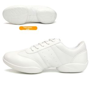 WUNUO | White Competition Gymnastics Dance Shoes Womens Soft Bottom Fitness Training Shoes For Children And Teenagers