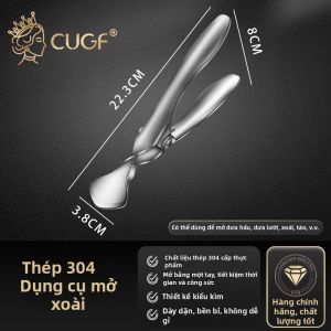 CUGF | Công Cụ Mở Sầu Riêng Bằng Thép Không Gỉ