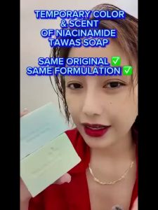 NIACINAMIDE TAWAS SOAP Skin Lightening Cleanses Skin Body SOAP Deodorant FOR ALL SKIN TYPES SOAP