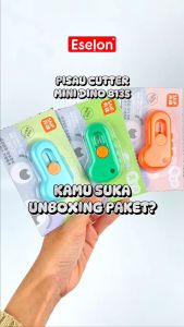 1 pcs Pisau Cutter Mini Dino 8135 / Silet Mini Portable 8135