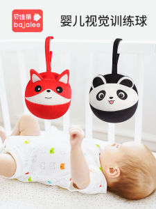 Newborn Baby Visual Training Ball Soothing Toy Handheld Ball 6 Months Old Baby Toys Soft Plush Toys for Boys And Girls