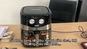 Nồi Chiên Không Dầu 11L Creen CR-AG11L Công Nghệ Rapid Air Lốc Xoáy 360 Độ - Hàng Chính Hãng