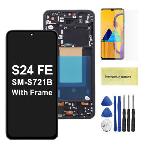 For Samsung S24 FE TFT Quality Screen Replacement LCD Display Digital Touch Screen SM-S721U S721B S721B/DS for SM-S721U