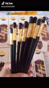 Hộp 10 đôi đũa hợp kim mạ vàng combo 10 đôi đũa ăn chống trơn trượt nấm mốc đũa ăn bọc hợp kim tinh tế sang trọng