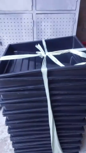 BIO High Quality Black Paint Tray | 5" x 13" x 5" | 3 Inches Depth