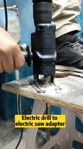 Adaptor Bor Reciprocating Saw JLD / Jigsaw Gergaji Potong Kayu Besi