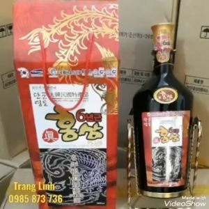 Tinh chất hồng sâm hàn quốc Kanghwa chính hãng chai 3 lít - Tăng thể lực ổn định huyết áp phòng ung thư tranglinh