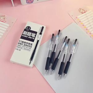 Bayar Di Tempat - Pena Gel Simple / Pena Polos Mechanical Stationary Alat Tulis Sekolah Kantor