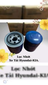 Lọc Nhớt hyundai lọc nhớt kia Lọc Dầu  Động Cơ Xe Tải KIA 14 Tấn K190 K2700 K3000 Frontier K165 K200 K250.