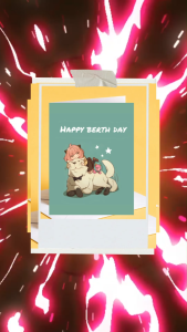 Spy x Family Anya Cute Birthday Card | Anime Aesthetic Gift Card