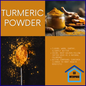 Turmeric Powder / Imported Herbs and Spices available 1kg/500g/250g