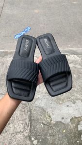 Sendal Jeli Wanita Selop Empuk Import Motif Simple Teplek Kekinian Anti Slip