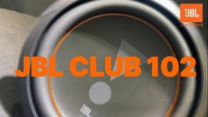 (1ดอก) ซับเบส ซับวูฟเฟอร์ ซับ10นิ้ว ดอกลำโพงซับเบส ดอกซับ เลือกปรับ2-4โอห์มตามลักษณะการใช้งานได้ ของแท้มหาจักร JBL CLUB102 INTERBRAND