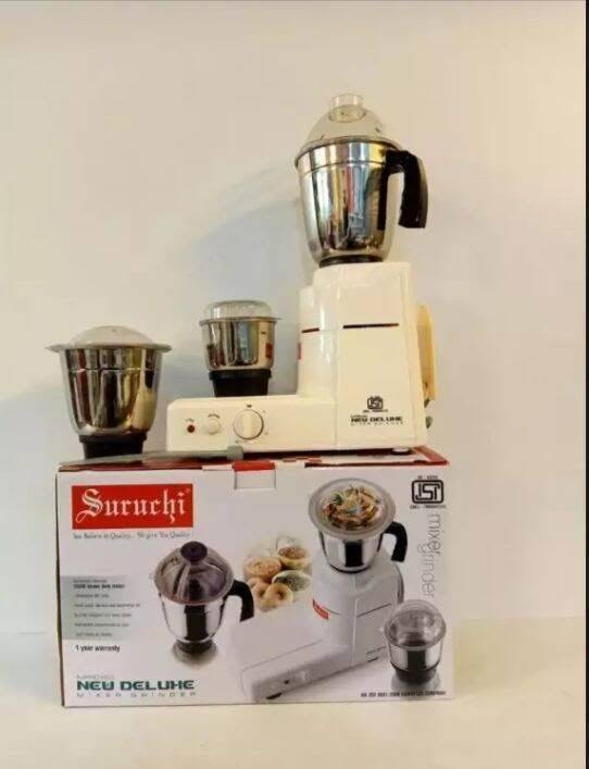 SURUCHI BLENDER / MIXER GRINDER NEW DELUXE 750WATTS Lazada