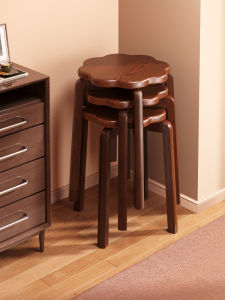 FWTDF | Sturdy Vintage Stackable Square Stool