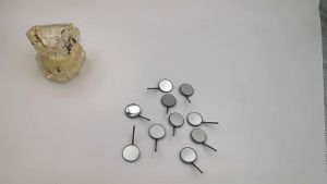 Bộ Gương Soi Miệng Nha Khoa PIORPOY 12 Chiếc Bằng Thép Không Gỉ # 4/ # 5 Dụng Cụ Nha Khoa Chăm Sóc Răng Miệng Bằng Kim Loại Bạc