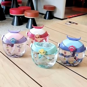 BOTOL SELIYA 2555 DONAT TANDUK KARAKTER 400 ML BPA FREE Tali