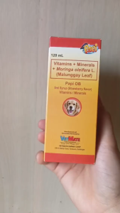 Papi ob Vitamins+ Mineral w/Malungay (Strawberry flavor)Syrup 120ml
