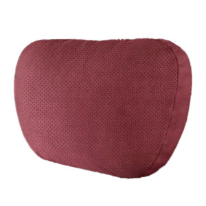 HELLOLEIBOO | หมอนรองคอดน้ำหนักเบาแบบ BMW Volcano Red สำหรับรถยนต์ หมอนรองคอดีไซน์ใหม่สำหรับ BMW 5 Series 3 Series X3 X5 X124 หมอนรองคอด้านหน้ารถ