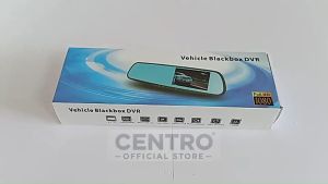 Kamera Dashcam mobil depan belakang Kaca Spion Tengah Rear View DVR Dual 1080P 4.3 Inch Display | Kamera Ganda Dash Cam Mobil DVR Dual Camera Mirror Video Full HD 1080P Kamera Belakang Mobil Anti Air | EA880