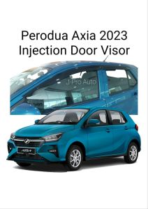 Perodua Axia 2023 Injection Door Visor