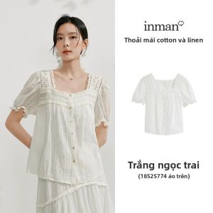 INMAN | Váy Dài Mùa Hè Ánh Sáng Trắng