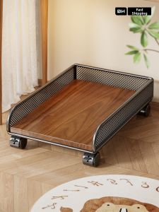 Movable Suspended Desktop Computer Case Stand