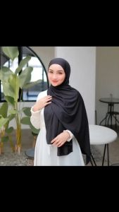 Pashmina Kaos Jersey HIjab Terbaru Pasmina Rayon Krudung Jilbab Kaos Spandex Kerudung 2025