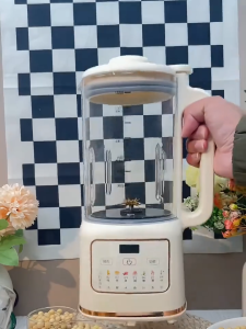 🔥รับประกันตลอดชีวิต🔥 8in1 เครื่องปัน 1.5L 48ใบไทเทเนียม 24Hนัดเวลา เครื่อปั่น ไม่ต้องกรอง ไม่ต้องแช่ถั่ว ป้องกันแบคทีเรีย รักษาความสด อัตโนมัติ เครื่องทําน้ําเต้าหู้