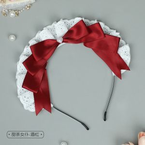 Halloween Fox Ear Headband Cosplay Plush Party Props Lolita Hair Accessories Festive Animal Ears Headwear Soft Fabric