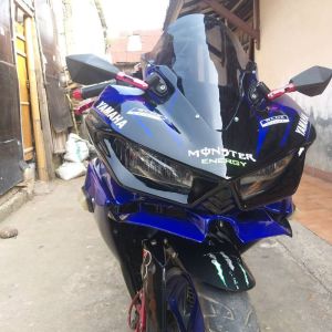 Headlamp kedok topeng body depan r15v2 model r25