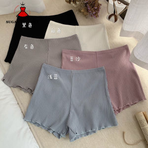 SUGAR Safety Pants for Women with Skirts That Prevent Slipping and Do Not Curl Up. Large Size Summer Ice Silk Shorts Can Be Worn Externally