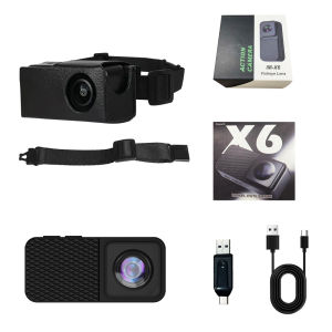 HD 1080P Pet Cameras Outdoors Wireless Collar Camera No WiFi Needed Video Records for Cats Dogs Birthday Gift Mini Camera