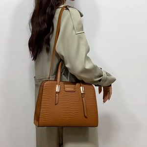 SG Gadget® 3Pcs/ Set Ladies Crossbody Bag Handbag Embossed Tote Bags Elegant Upscale Womens Bag