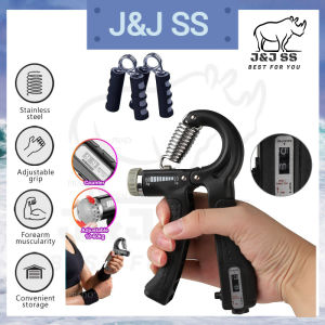 🔥Ready Stock🔥Adjustable Resistance Hand Grip Gripper Wrist Arm Finger Forearm Strengthener Exercise Gym Power Fitness exercise equipment 握力器 健身器材