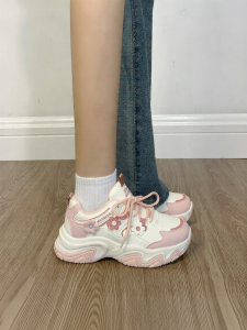 Warrior | Thick Sole Trendy Match Small Feet Lightweight Womens Dad Shoes