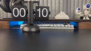 Portable Floss Pick Dispenser with Mirror - Ultra-Thhin Dental Floss Picks Storage Case Automatic Pop-Up Toothpick Holder Sealed Storage for Oral Care - Ideal for Dinner Dates Travel and Parties